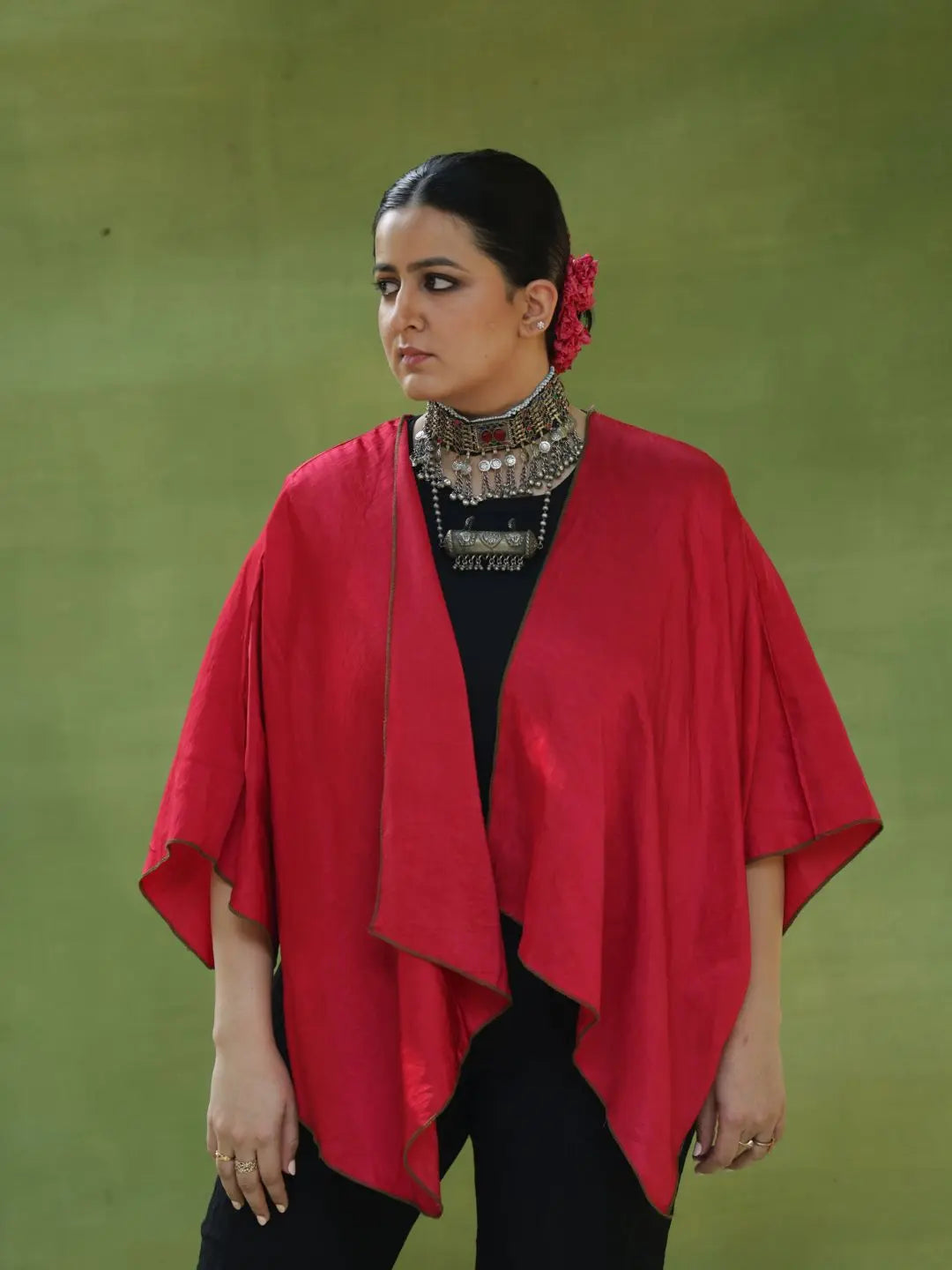 Festive Jacket | Flaming Red SOW stories our way