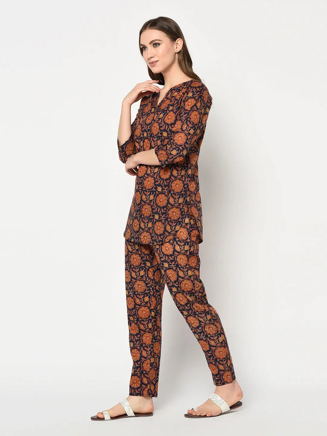 Nightsuit Set | Hand block | Ketki SOW