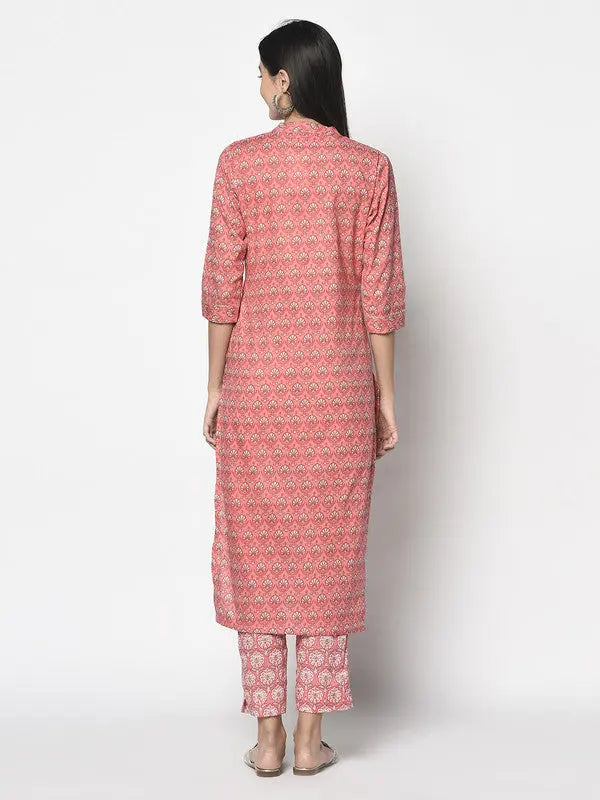 Hand-block Printed Kurta and Pant Set | Sonal SOW