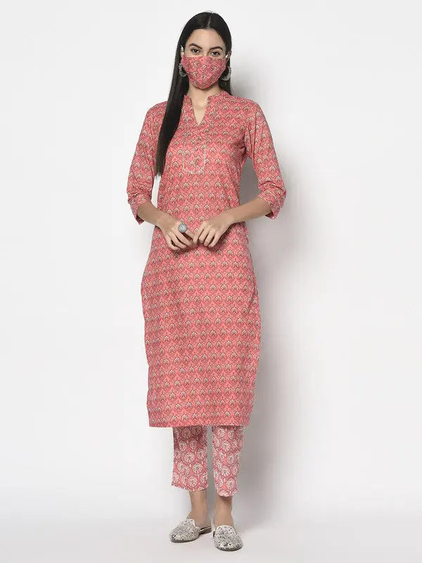 Hand-block Printed Kurta and Pant Set | Sonal SOW